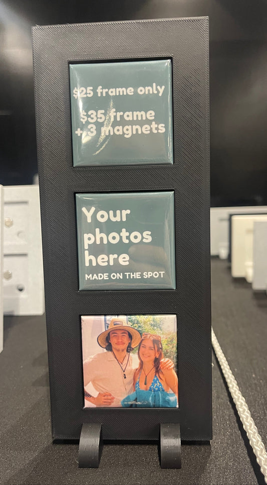 3x1 frame + 3 magnets